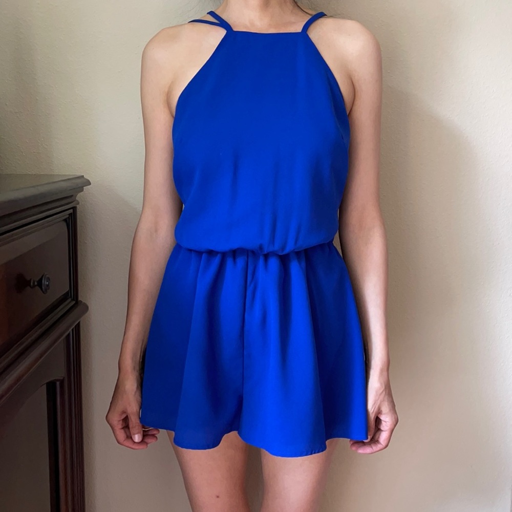 Blue Romper